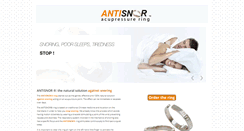 Desktop Screenshot of antisnor.fr